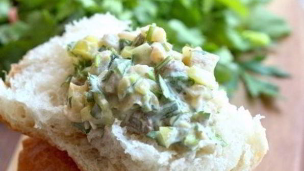 патлыджан эзмеси — баклажановая закуска