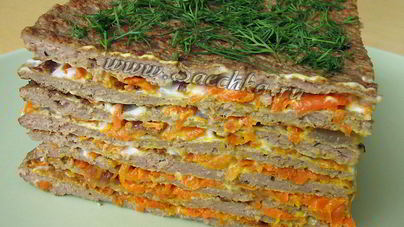 Печеночный торт