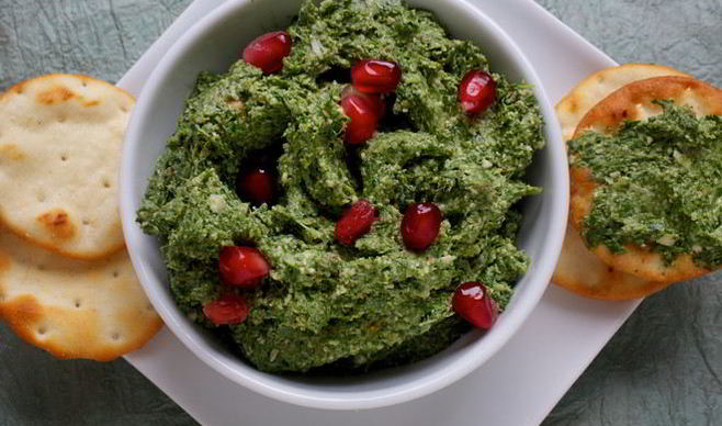 Пхали из шпината по-грузински