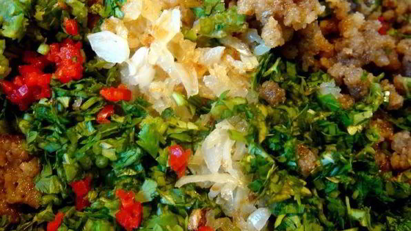 пхали из стручковой фасоли