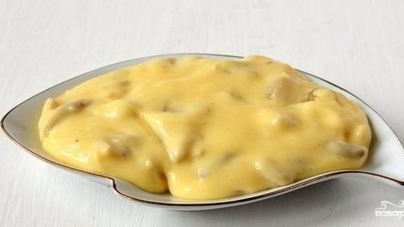 Плавленый сыр с грибами