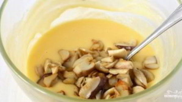 плавленый сыр с грибами