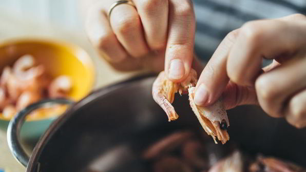 помидоры, фаршированные рисом и креветками