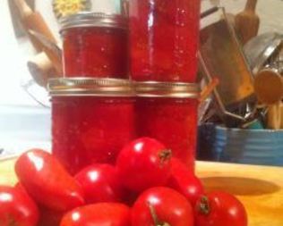 Помидоры свежие, консервированные на зиму