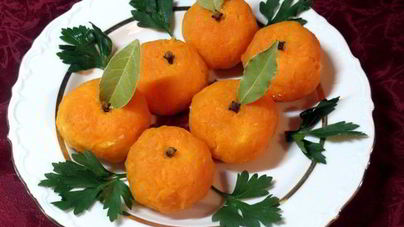 Праздничная закуска Мандаринки