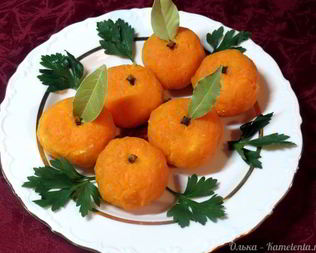 Праздничная закуска Мандаринки