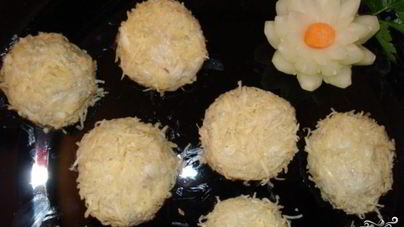 Рафаэлки с печенью трески