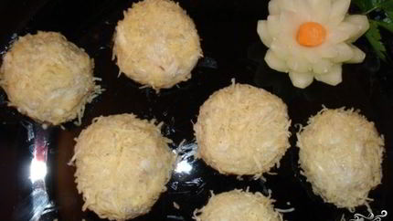 Рафаэлки с печенью трески