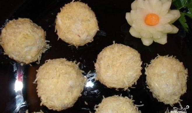 Рафаэлки с печенью трески