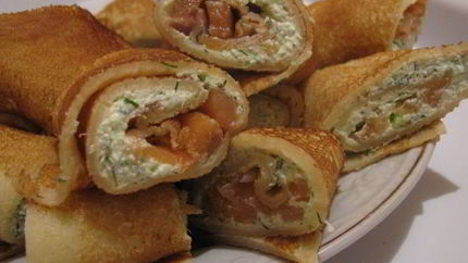 Блинные роллы