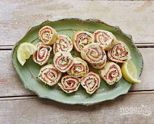 Роллы с семгой