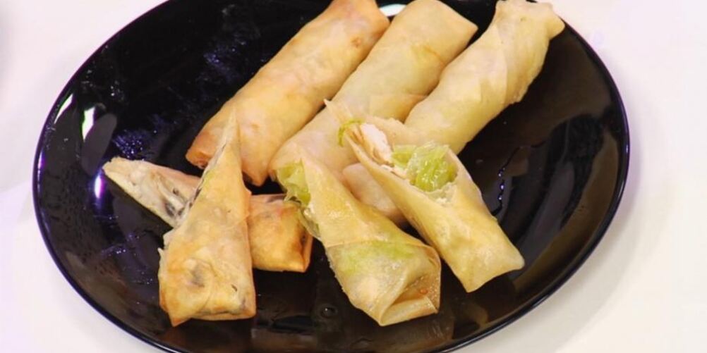 Рецепт спринг-роллы с курицей