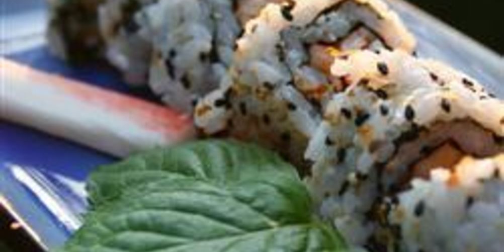 Рецепт суши роллы