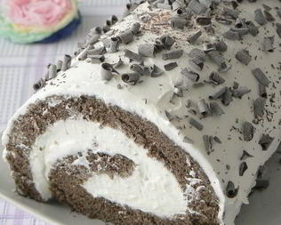 Черемуховый рулет