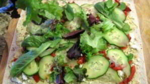 горячий рулет из лаваша