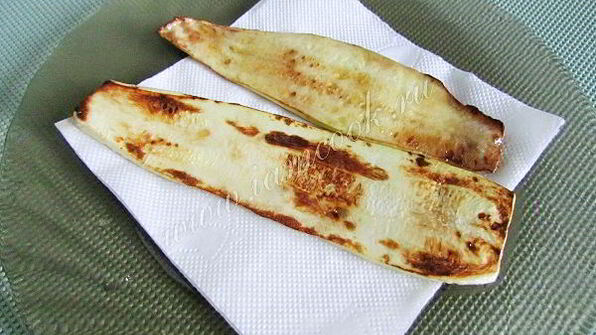 кабачковые рулетики с творогом и зеленью