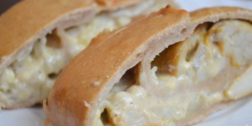 Рецепт картофельный рулет с грибами