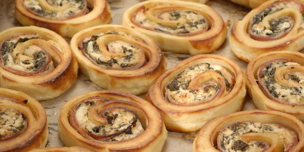 Рецепт картофельный рулет со шпинатом