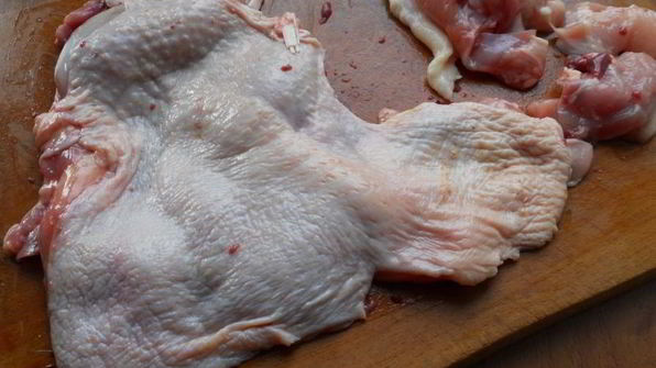 куриный рулет с орехами