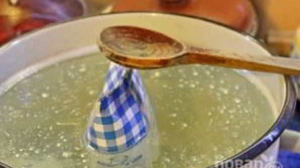 куриный рулет в пакете из-под молока