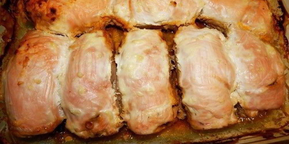 Рецепт куриные рулетики с овощами