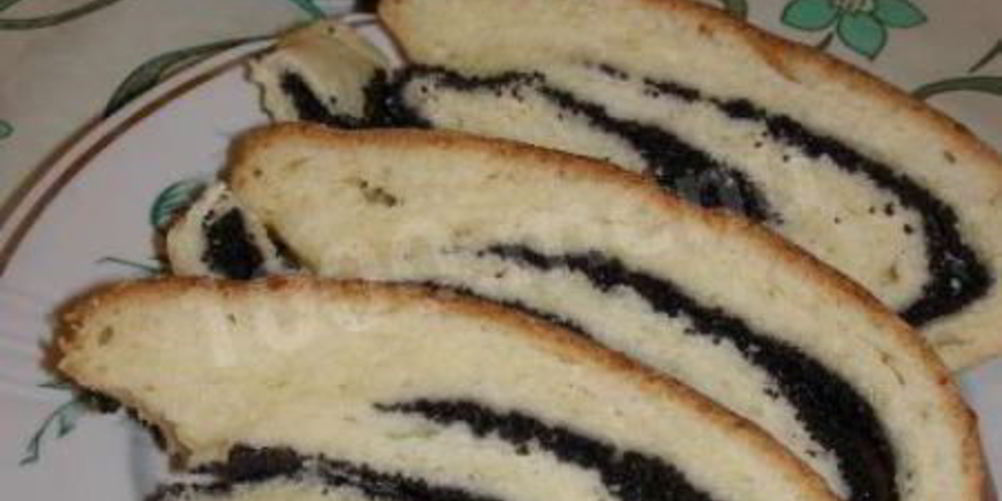 Рецепт маковый рулет дрожжевой