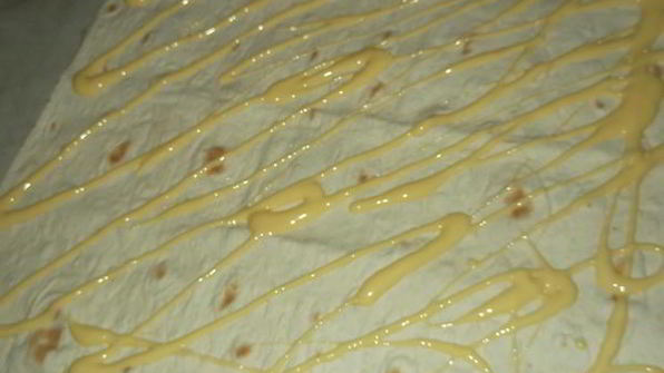 мини-рулетики из лаваша