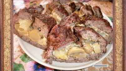 Мясной рулет К празднику