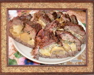 Мясной рулет К празднику