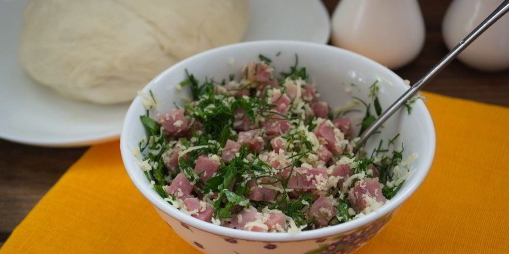 Рецепт начинка для рулета из ветчины