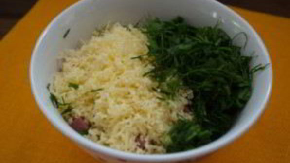 начинка для рулета из ветчины