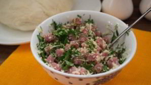 начинка для рулета из ветчины