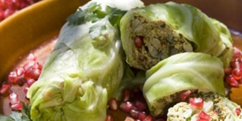 Рецепт рулет из капусты с грецкими орехами