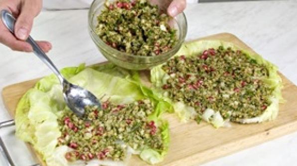 рулет из капусты с грецкими орехами