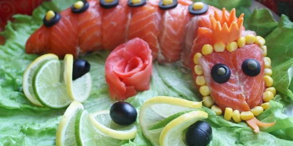 Рецепт рулет из копченой семги