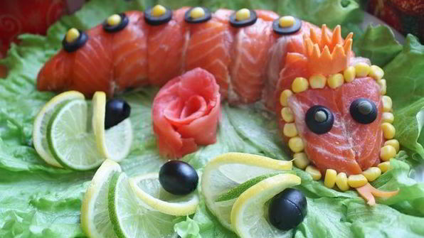 рулет из копченой семги