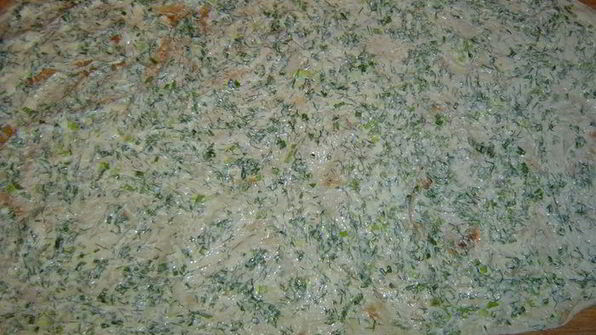 рулет из лаваша с горбушей