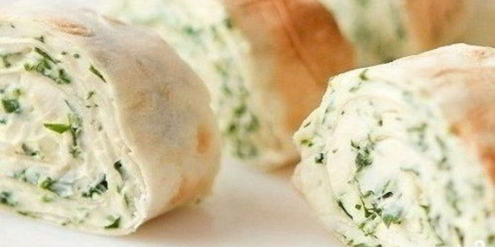 Рецепт рулет из лаваша с зеленью