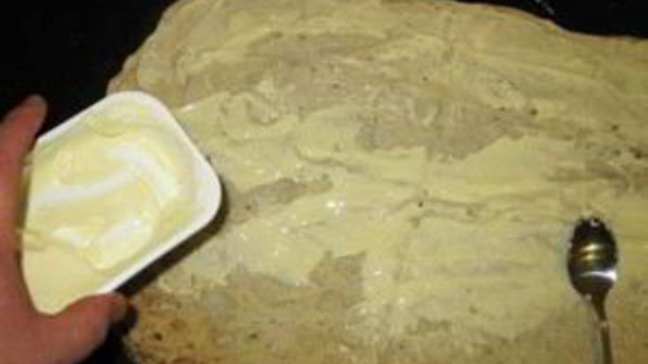 рулет из лаваша с зеленью