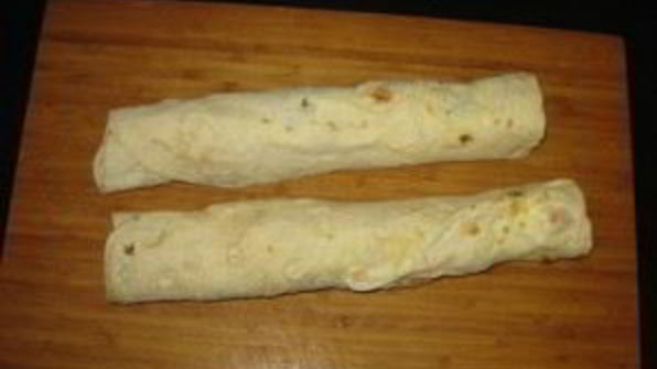 рулет из лаваша с зеленью