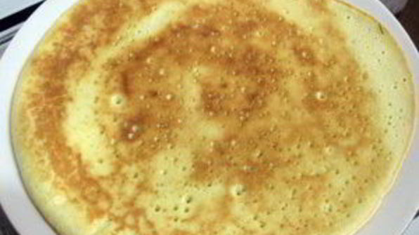 рулет из омлета с курицей