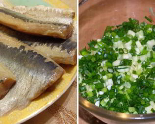 Рулет из селедки