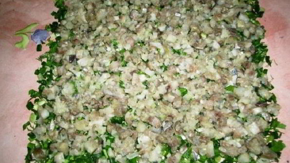 рулет из селедки