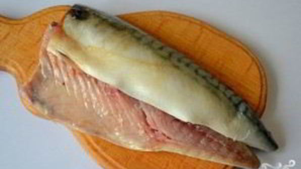 рулет из скумбрии с желатином