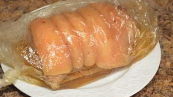 рулет из свиной брюшины