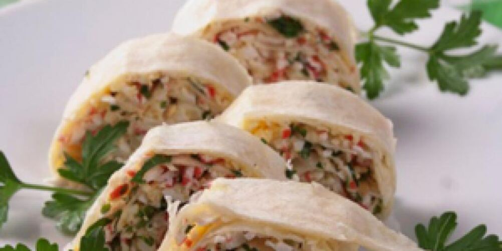 Рецепт рулет крабовый