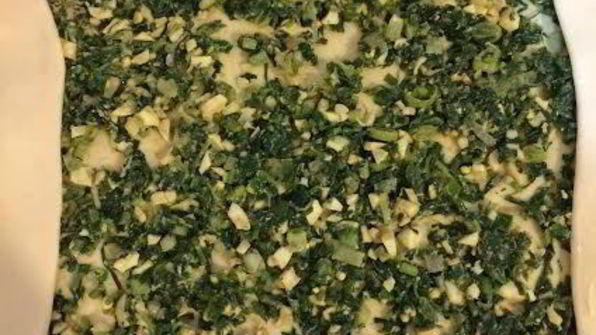 рулет с тархуном и грибами