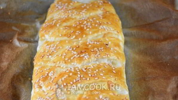 рулет с ветчиной и сыром