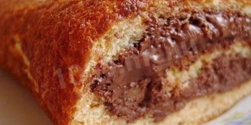 Рецепт рулет со сгущенкой пятиминутка