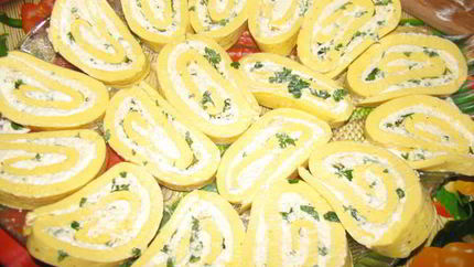 Рулет яичный